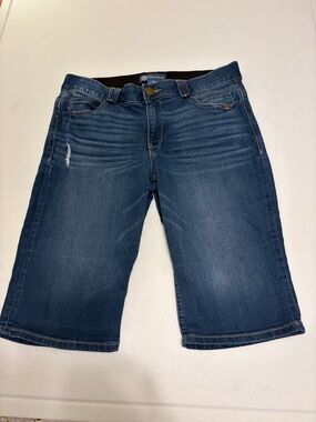 Democracy Ab Solution distress Women's Jeans Bermuda Shorts Size 12